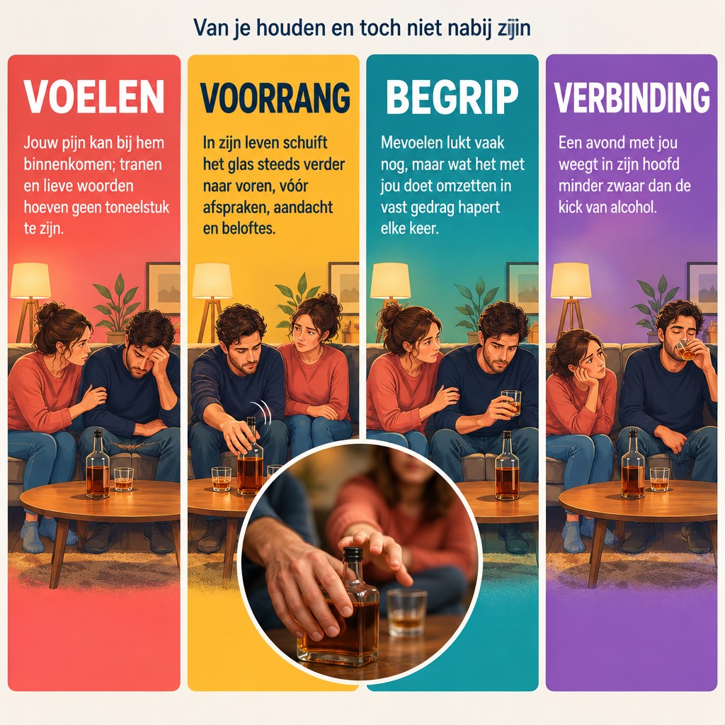 Van je houden en toch niet nabij zijn